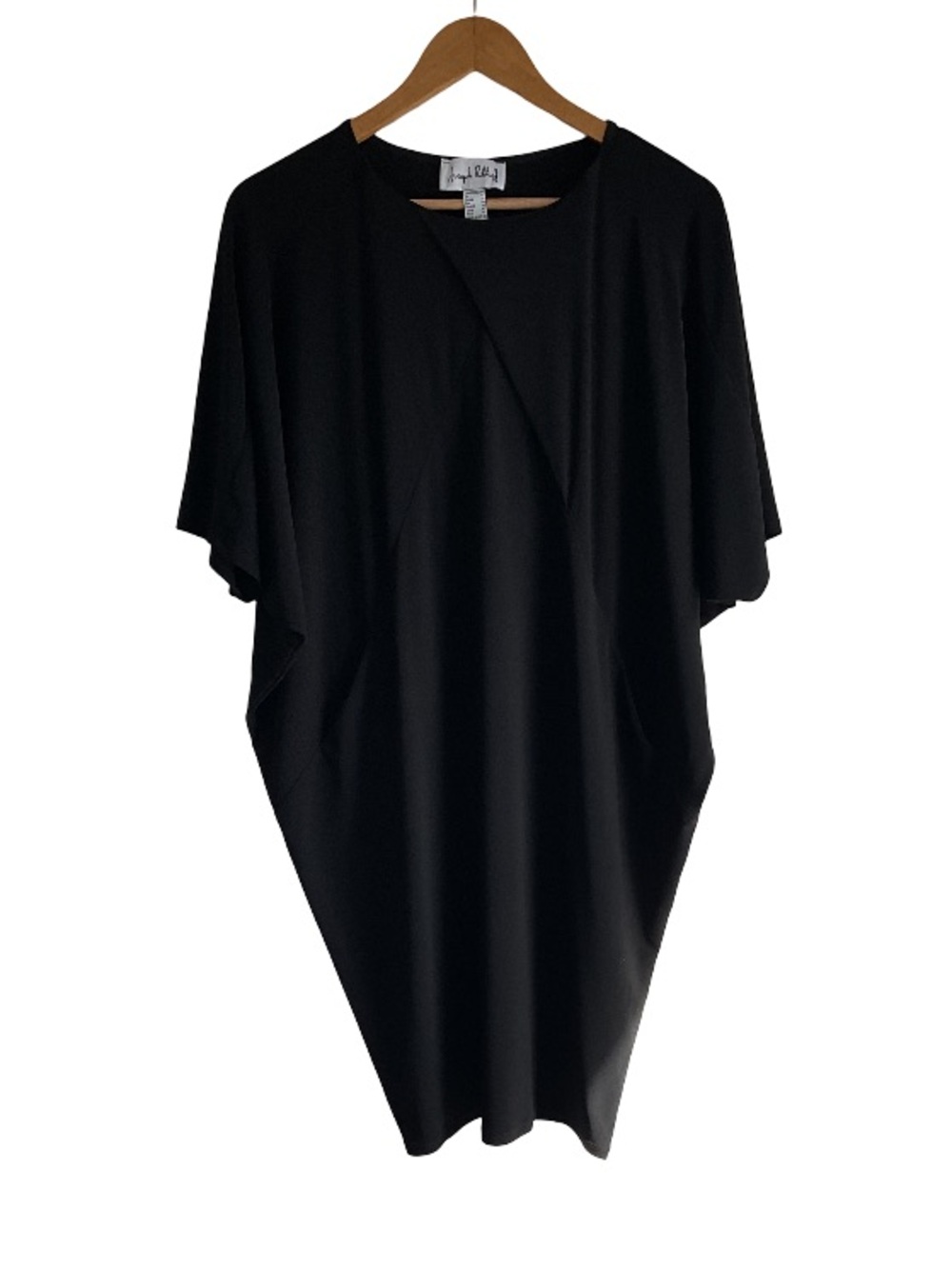 Joseph Ribkoff Black Kimono Style Mini Dress, size 10